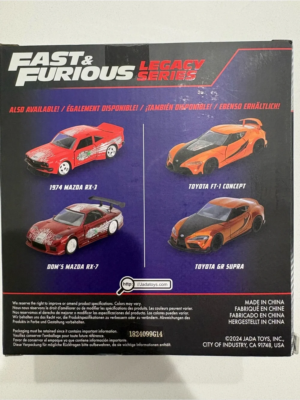 Fast and Furious Legacy Series with Dom's Mazda RX-7 & 1974 Mazda RX-3